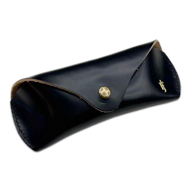 Jack Foster Sunglasses Case Horween Chromexcel Black