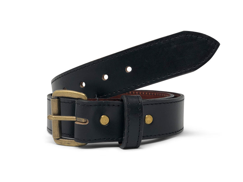 Black Leather Belt  Horween Chromexcel Leather Belt – Jack Foster