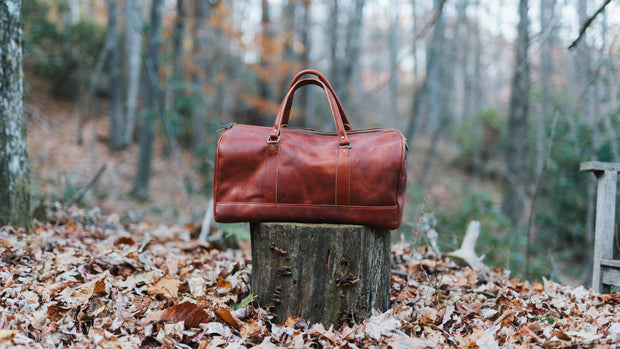 Jack Foster Weekender  | Horween English Tan