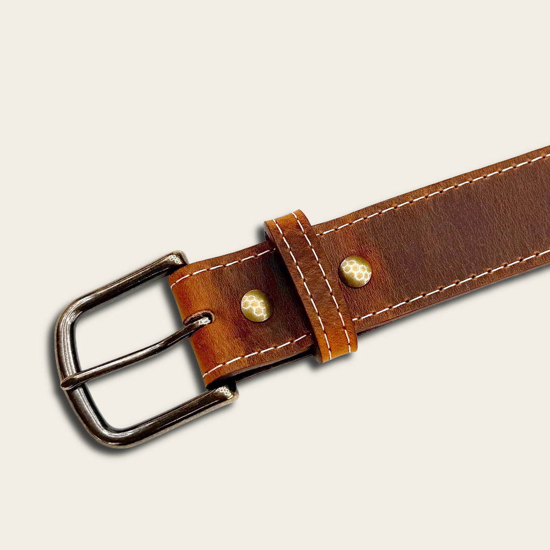 Red Wing Leather Belt 32インチ　カッパーラフ＆タフ Handmade Leather Belt | Red Wing Copper Rough and Tough – Jack Foster
