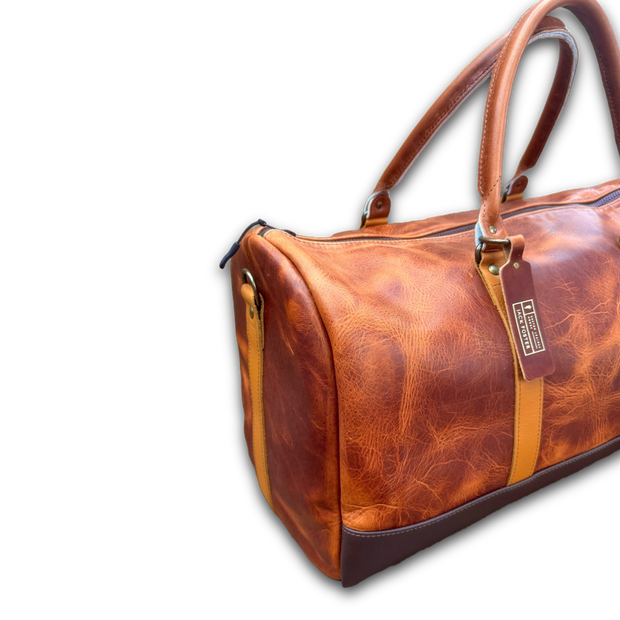 The “Miller” Leather Duffel | Horween Dublin | English Tan