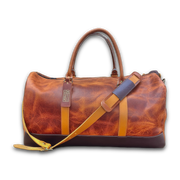 The “Miller” Leather Duffel | Horween Dublin | English Tan