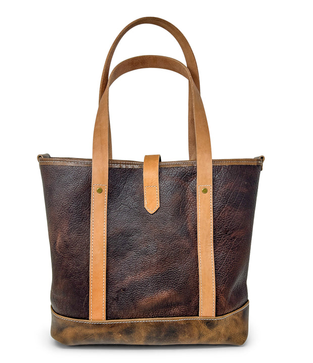 Lilia Tote in Horween Brown Bison