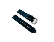 Premium Watch Strap | Horween Black Chromexcel