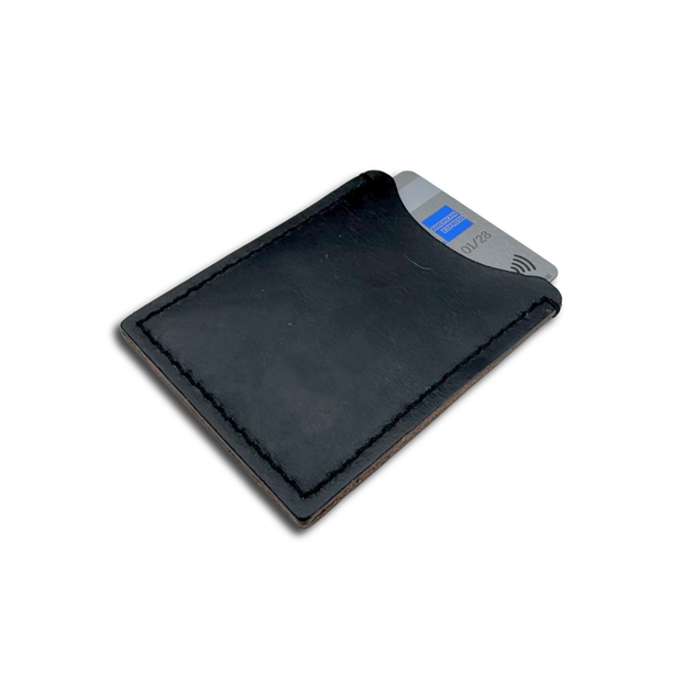 Slim Card Case  | Horween Chromexcel | Black