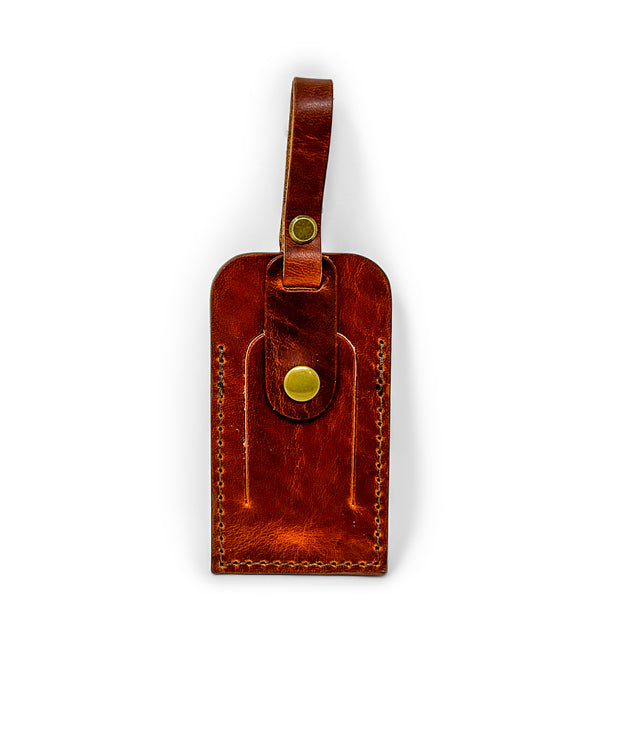 Leather Luggage Tag | Made in USA