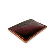Handmade Card Wallet | Horween Color 8 Shell Cordovan