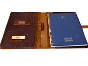 Executive Folio | Cognac Buffalo Leather