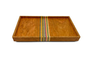 Wood Tray / Cherry + Recycled Skate Deck / Catchall + Valet Tray