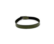 Handmade Leather Belt | English Bridle | Grey