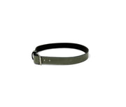 Handmade Leather Belt | English Bridle | Grey