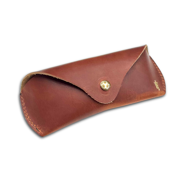 Jack Foster Sunglasses Case | Horween Dublin | English Tan