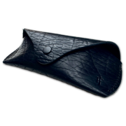 Jack Foster Sunglasses Case | Shrunken Bison | Black