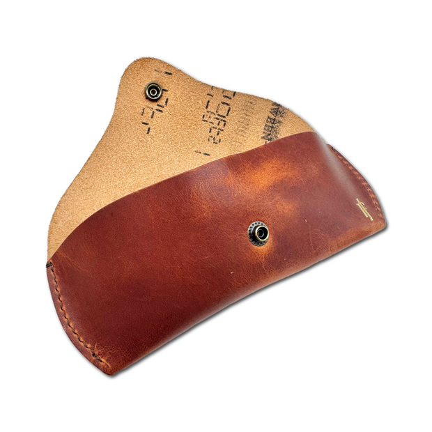 Jack Foster Sunglasses Case | Horween Dublin | English Tan