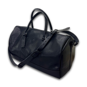 The Miller Leather Duffel | Shrunken Bison | Black