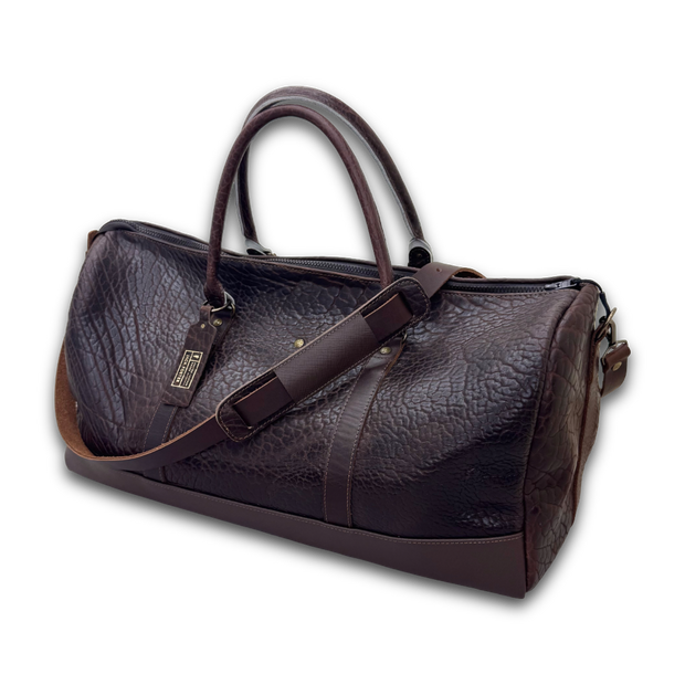 The Miller Leather Duffel | Shrunken Bison | Mahogany