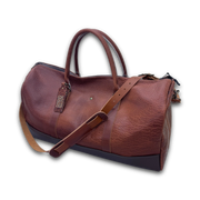 The Miller Leather Duffel | Shrunken Bison | Cognac