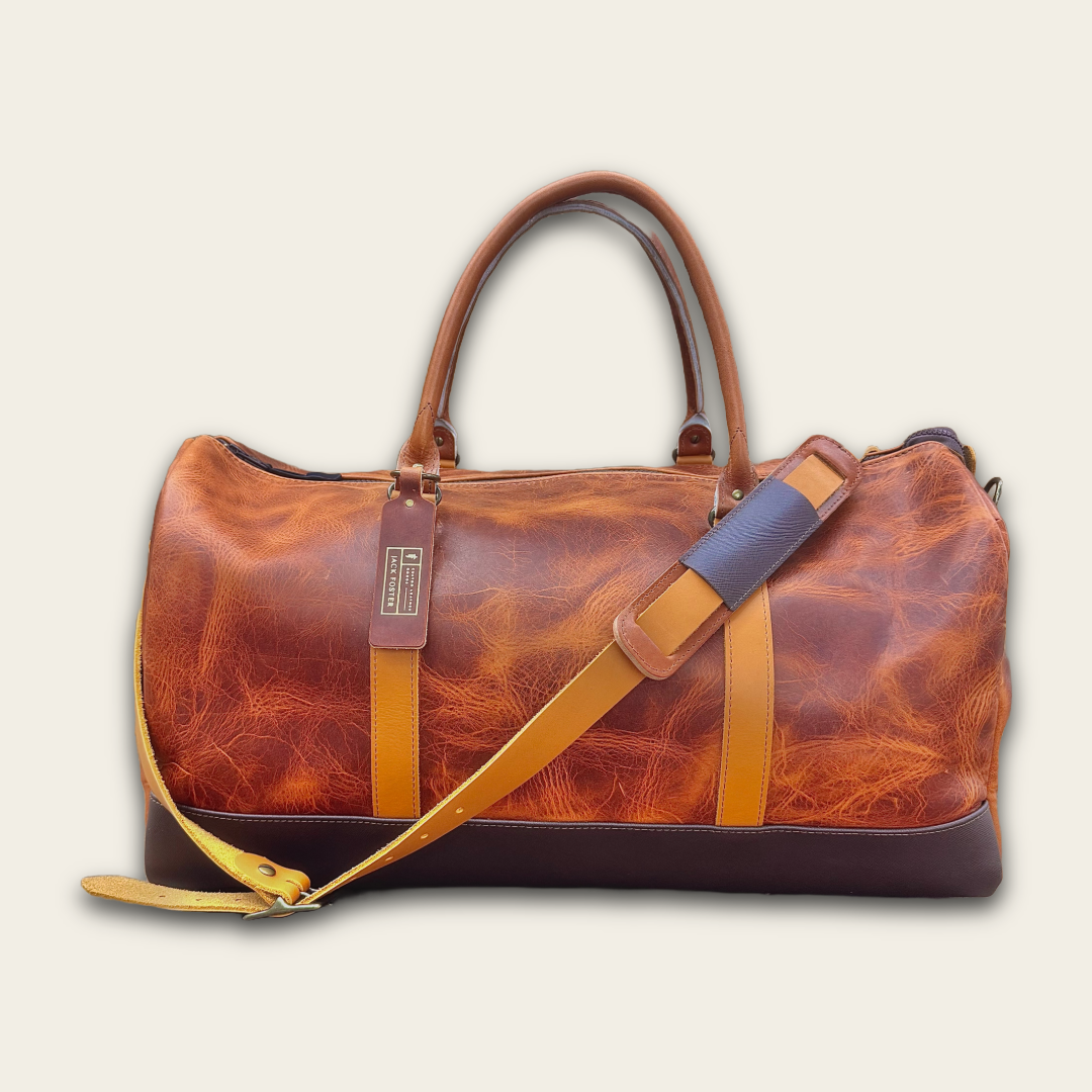 The Miller Leather Duffel | Horween Dublin | English Tan – Jack Foster