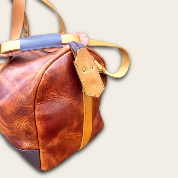 The Miller Leather Duffel | Horween Dublin | English Tan – Jack Foster The Miller Leather Duffel | Horween Dublin | English Tan – Jack Foster