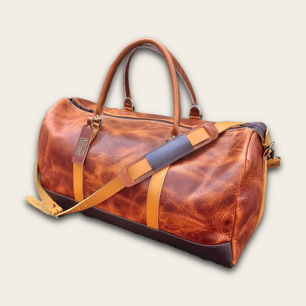 The Miller Leather Duffel | Horween Dublin | English Tan – Jack Foster
