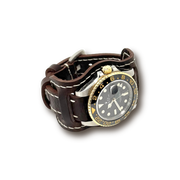 Aviator Bund Strap | Badalassi Tobacco Brown