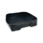 Valet Tray L | American Shrunken Bison | Black