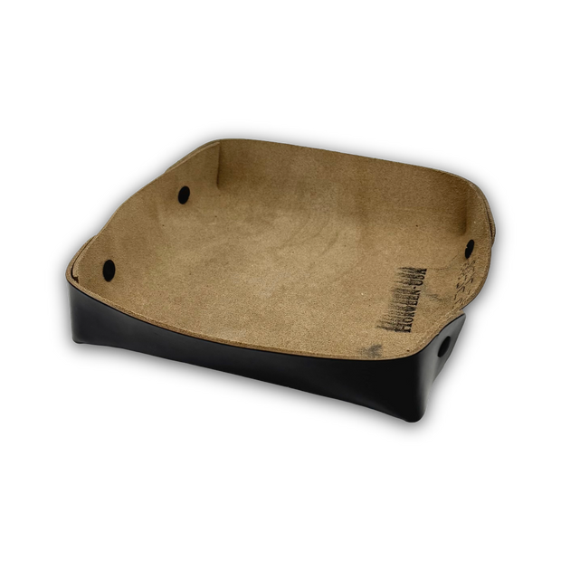 Valet Tray L | Horween Chromexcel | BLACK