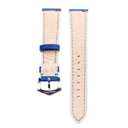 Apple Watch Leather Band ™ Light Blue Matt  Alligator Watch Band