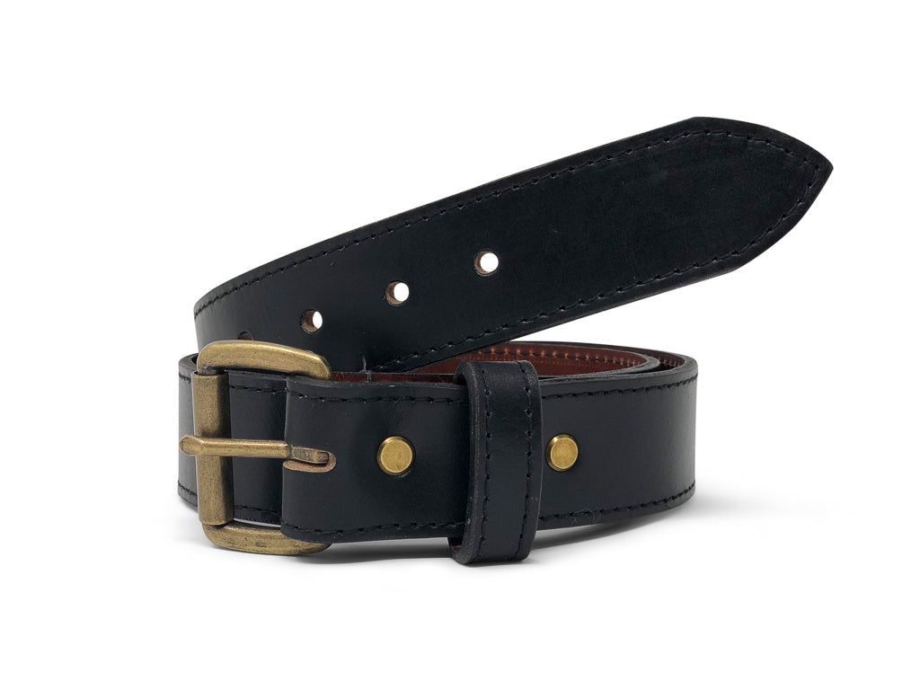 Black Leather Belt | Horween Chromexcel Leather Belt – Jack Foster