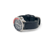 "Calhoun" Premium Watch Strap with Black Shell Cordovan