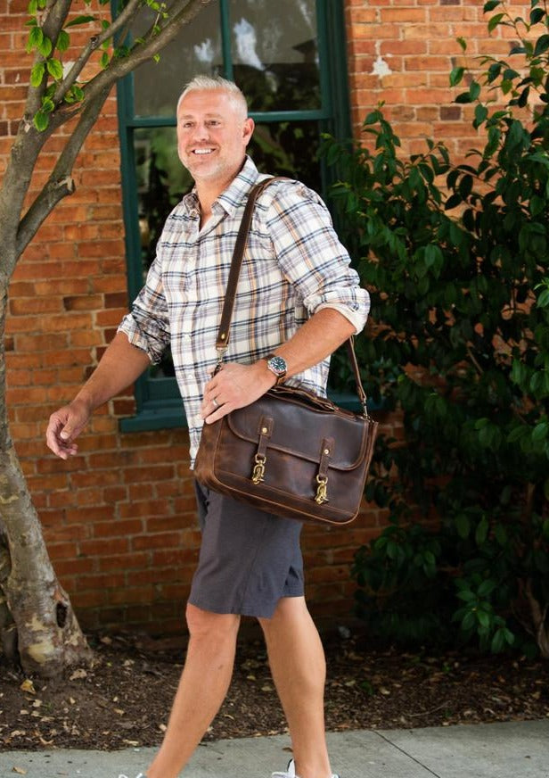 Horween cheap messenger bag