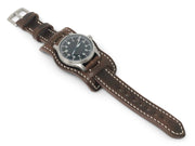 Aviator Bund Strap | Horween  Chromexcel Leather | Brown