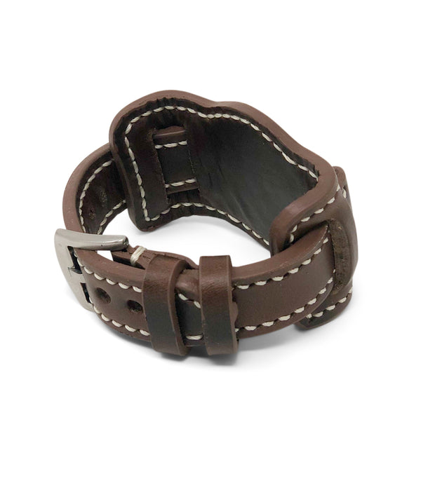 Aviator Bund Strap | Horween  Chromexcel Leather | Brown