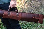 Outlander Shotgun Case | Brown Vegetable Tanned Leather