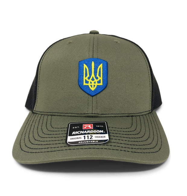 Ukraine Trident Flag Patch Hat