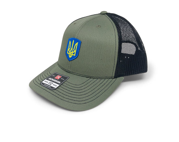 Ukraine Trident Flag Patch Hat