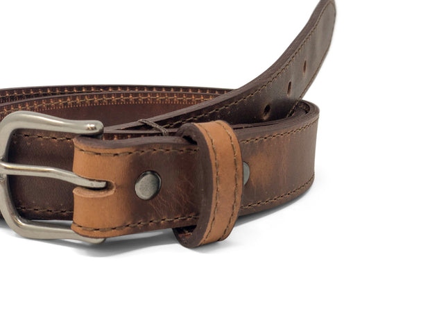 Handmade Leather Belt | Horween English Tan Dublin
