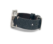 Premium Strap with Black Polished Stingray