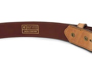 Handmade Leather Belt | Horween Horserump | Natural