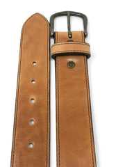 Handmade Leather Belt | Horween Horserump | Natural