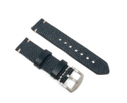 Premium Strap with Black Polished Stingray