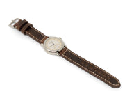 “Calhoun” Premium Watch Strap | Horween Chromexcel Leather | Dark Brown