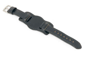 Aviator Bund Strap | Horween Chromexcel Leather | Black