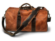 Weekender Leather Duffel | Horween English Tan Leather