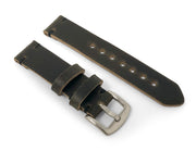 Standard Watch Strap with Horween Olive Waxed Flesh Chromexcel