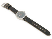 Standard Watch Strap with Horween Olive Waxed Flesh Chromexcel