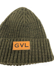 GVL Beanie Olive Knit Merino Wool
