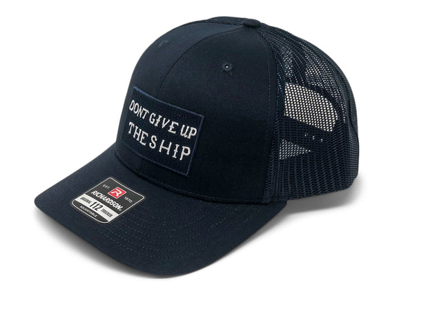 Don't Give Up the Ship Flag Hat - Commodore Perry Flag