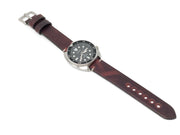 Premium Watch Strap with Russet Dublin Leather