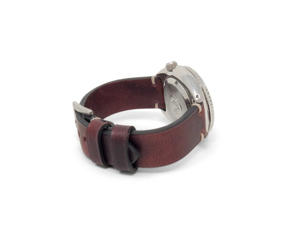 Premium Watch Strap with Russet Dublin Leather